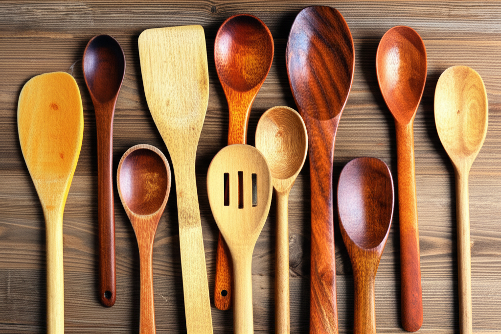 دلایل تغییر رنگ ظروف چوبی و روش نگهداری از آنها